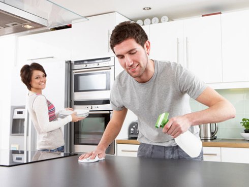 Siêng năng làm việc nhà giúp gắn kết tình cảm vợ chồng