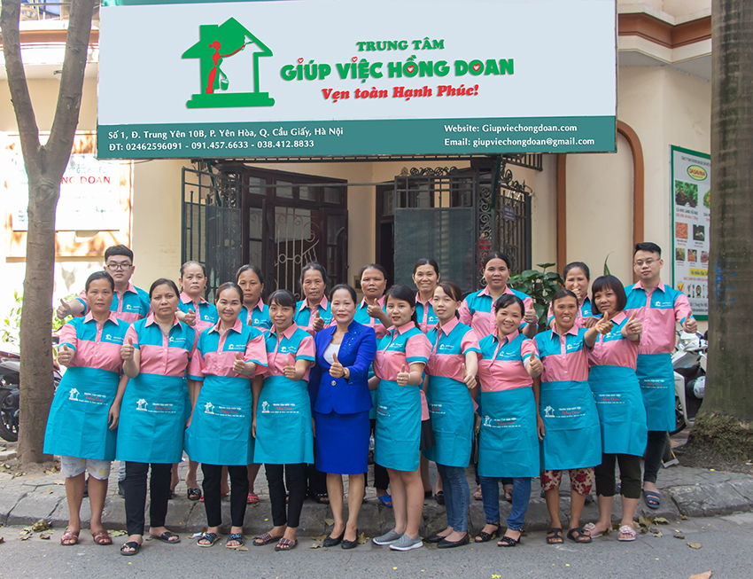 Trung tâm giúp việc Hồng Doan chuyên dịch vụ giúp việc cho người nước ngoài tại Hà Nội