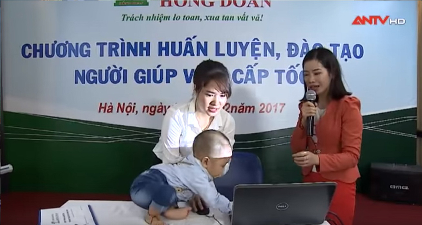 Lớp đào tạo người giúp việc cấp tốc do Trung tâm giúp việc Hồng Doan tổ chức giảng dạy